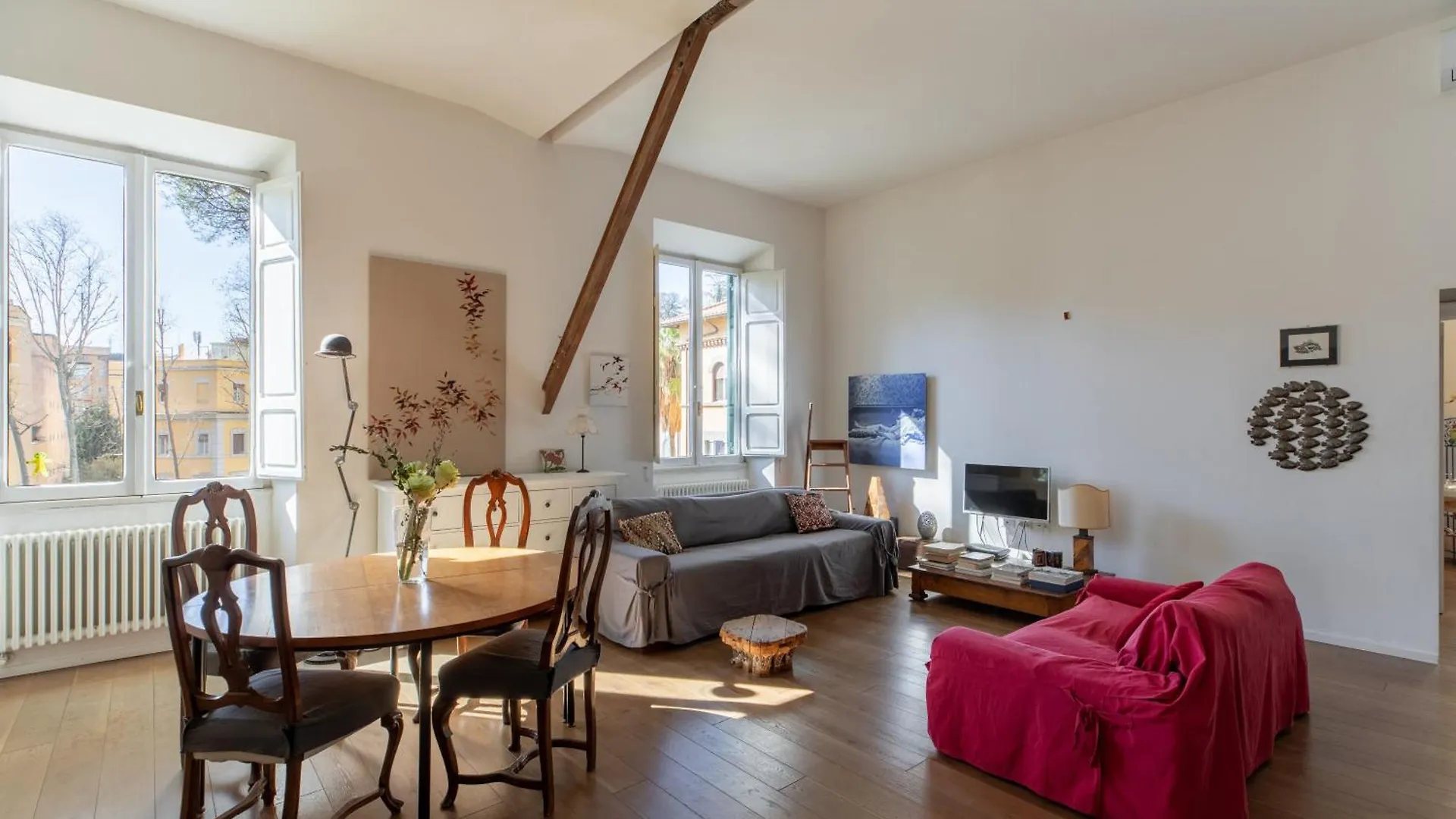 Apartment Iflat Trastevere Bright And Comfy 2 Bedroom Apt Rome